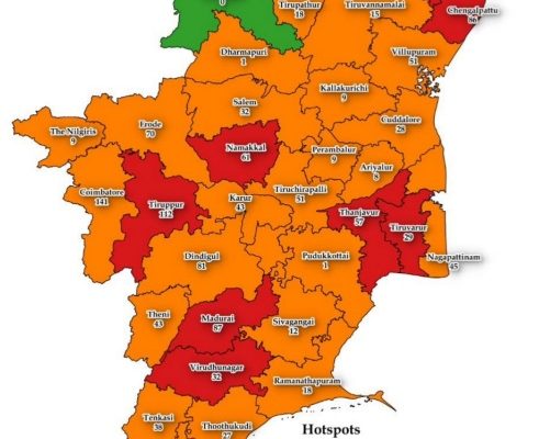 24 DISTRICTS IN ORANGE ZONE IN TAMIL NADU - Lotus Times | Madurai ...