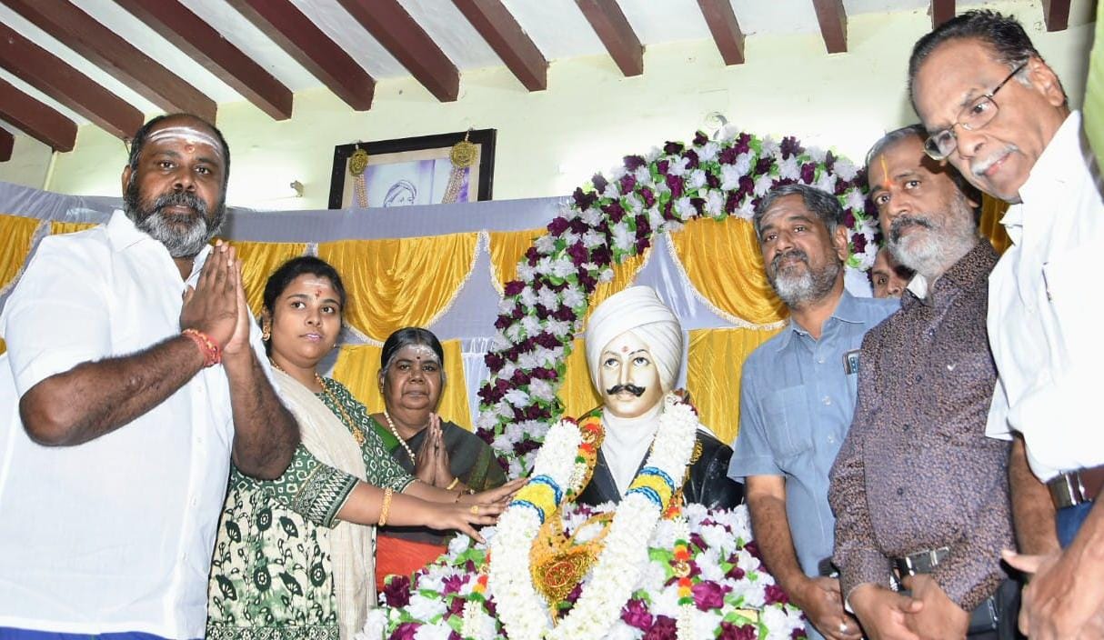 Tributes to Subramania Bharati - Lotus Times | Madurai | Tamilnadu ...